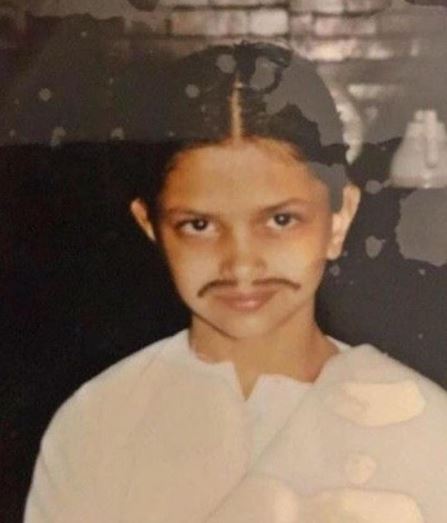 Deepika Padukone Childhood Photo